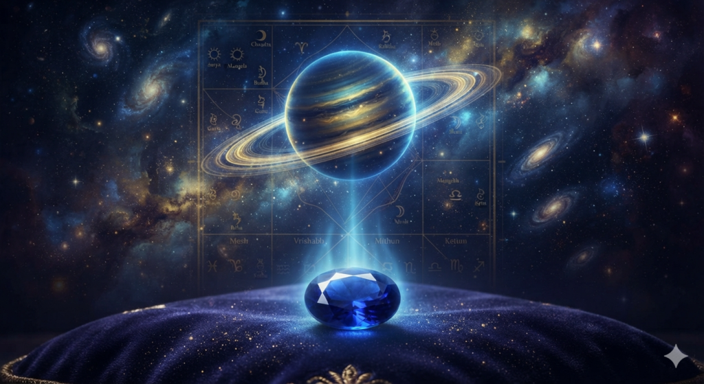 blue sapphire saturn astrology